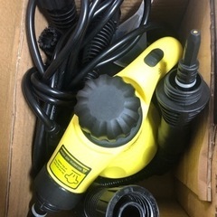 半額以下　高圧洗浄機　スチームクリーナーの画像