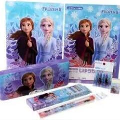 新品未開封品★アナ雪2 文具セット 筆箱 鉛筆 消しゴムなど