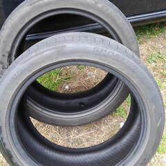 商談中　ドリフト用　とりあえずの方　２１５/４５R１７　２本　３...