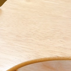 大和屋 すくすくローチェア テーブル付 ナチュラルの画像