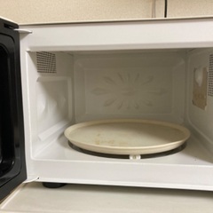 【決まりました】無印良品　電子レンジの画像