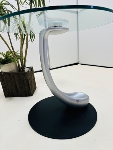 NAOS パピロンガラス サイドテーブルコーヒー テーブルイタリア