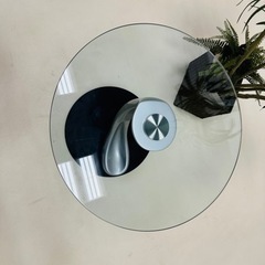 NAOS パピロンガラス サイドテーブルコーヒー テーブルイタリア