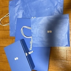 familiar 紙袋＆boxセット