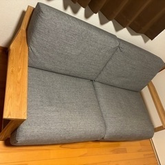 家具 ソファ 2人掛けソファの画像
