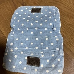 小花柄　外付けポケットポーチ　の画像
