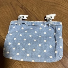 小花柄　外付けポケットポーチ　の画像