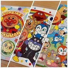アンパンマン　パズル3枚セット　美品の画像