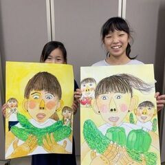 絵が苦手な子専用!夏休み迄に絵を完成させる子供絵画教室(基礎6回講座)生徒さん募集♪2024の画像