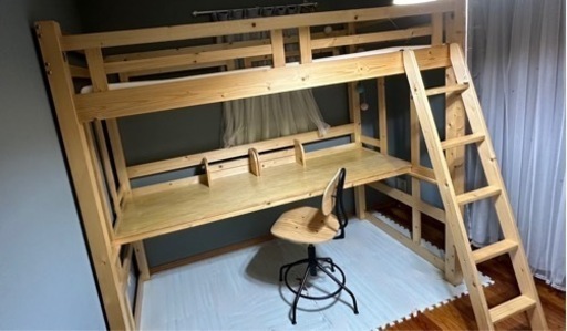 ロフトベッド　システムベッド　子供部屋