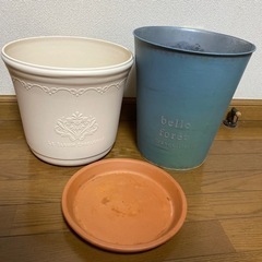 家庭菜園・ガーデニングに☆中がた円形プランター