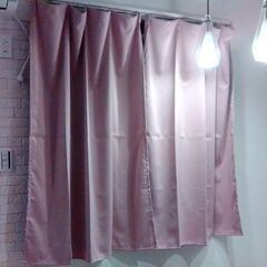カーテン100×135cm2枚中古美品