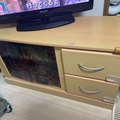 テレビ　テレビ台セットの画像