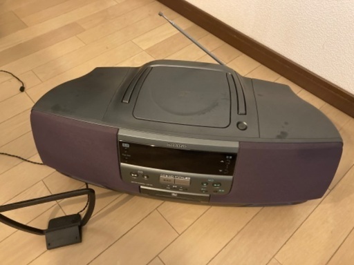 MD／CDラジカセ　シャープ製　MD-Z3