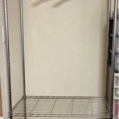 決まりました ステンレスハンガーラック
