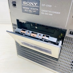 SONY CF-1700 カセットデッキの画像