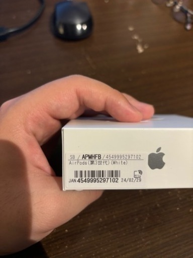 【新品未開封】アップル AirPods 第3世代 