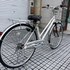 27インチ自転車】パナソニック製 BAA認定車❗️内装3段変速 LEDオート 