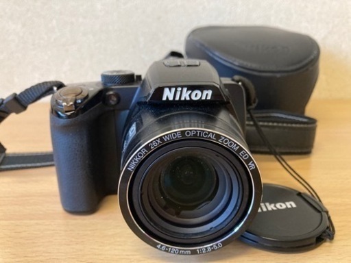 お取り引き終了　即決即売希望！夜景や暗いシーンを美しく撮れる裏面照射型CMOSセンサー搭載、広角26倍ズームモデル。ニコンクールピクスP100。