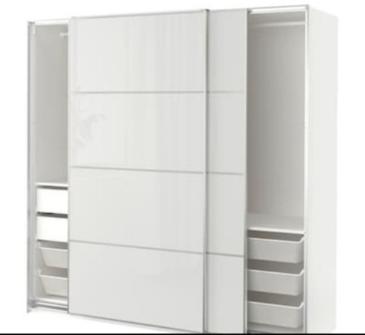 早い者勝ち　値下げ　18万の品　イケアIKEA  大人気収納クローゼット　PAXパックス