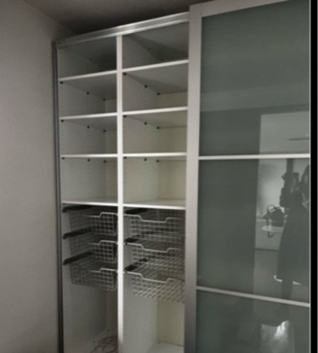 早い者勝ち　値下げ　18万の品　イケアIKEA  大人気収納クローゼット　PAXパックス