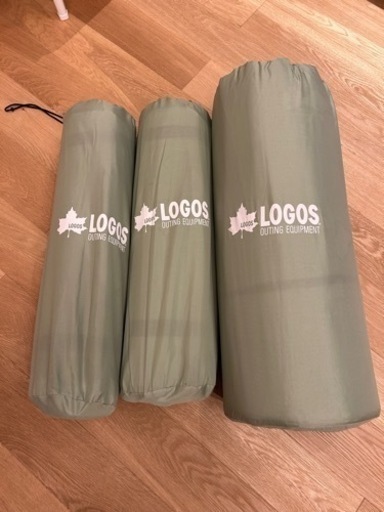 ロゴス インフレートマット二つセット ロゴス LOGOS セルフ