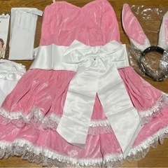 【新品】クリスマス ハロウィン バニーガール ブラック コスプレ 衣装の画像