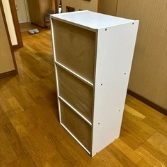 【無料】カラーボックス【すぐお渡しできます！】の画像