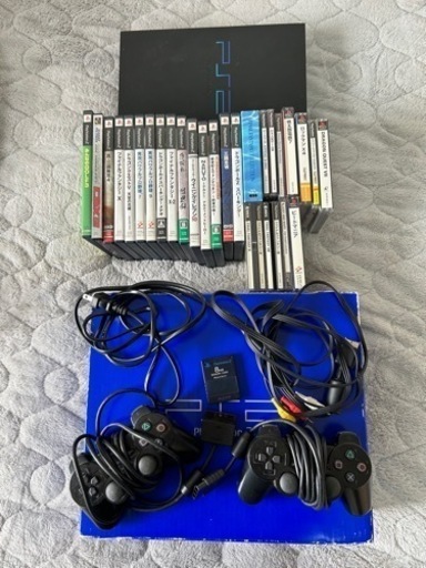 プレステ2、3セットソフトもセット付属もあります。