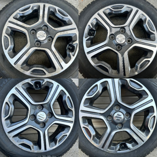 【スズキ ハスラー純正】165/60R15 ブリヂストン(BRIDGESTONE) BLIZZAK REVOGZ スタッドレス 4本セ