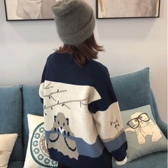 セーター　レディースの画像