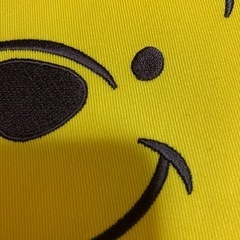 プーさん　刺繍　布貼り　菓子空き箱の画像