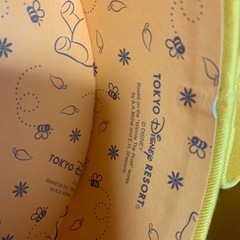 プーさん　刺繍　布貼り　菓子空き箱の画像