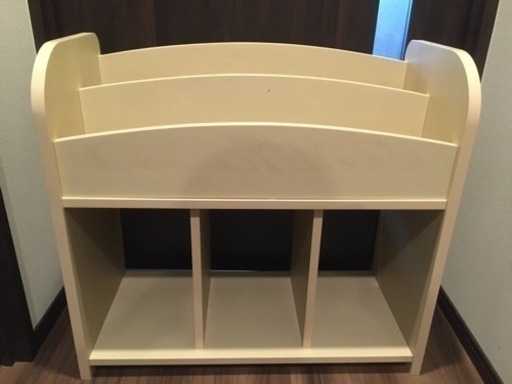 本棚　収納　家具　絵本　書籍　インテリア　美品