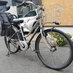 電動アシスト自転車 ブリヂストン ハイディーB 26インチ ライトグレー