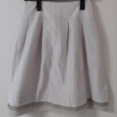 UNTITLED ひざ丈スカート 7号 美品の画像