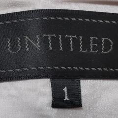 UNTITLED ひざ丈スカート 7号 美品の画像