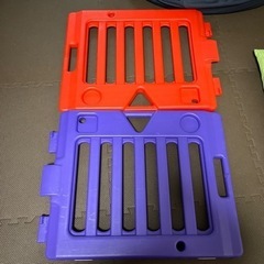  日本育児　ミュージカルキッズランドDX  パネル6枚　ベビーサークルの画像