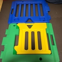  日本育児　ミュージカルキッズランドDX  パネル6枚　ベビーサークルの画像