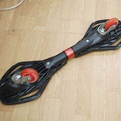 キャスターボード ミニ ブラック×レッド 全長74cm リップスティック スケボー スケートボード   札幌市 清田区 平岡の画像