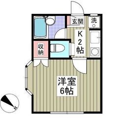 🌺🌺(1K)✨初期費用8万円キャンペーン中✨家賃1ヶ月無料✨敷金礼金0円😁👌審査通過率◎ご相談ください🌺🌺小田急電鉄小田原線「玉川学園前」駅 徒歩14分 - 町田市