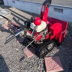 除雪機ホンダHS80セル付き