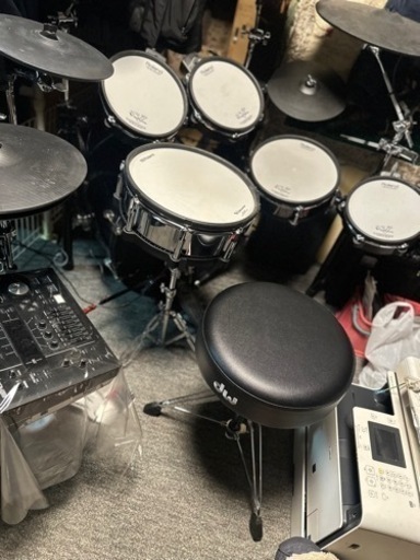 完売Roland 電子ドラム TD-50 楽器 打楽器、ドラム