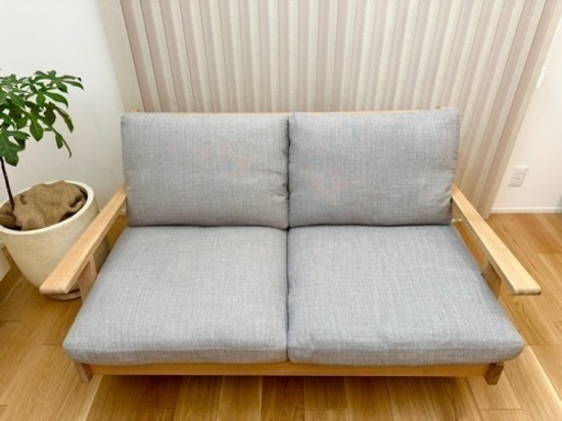 激安‼️Re:CENO（リセノ）「NOANA（ノアナ）」2人掛け用ソファー