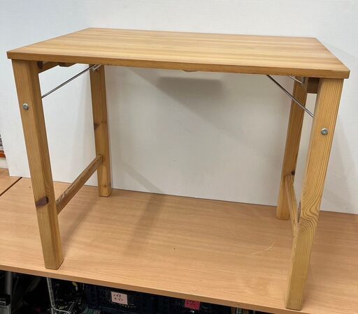 無印良品 パイン材 折りたたみテーブル