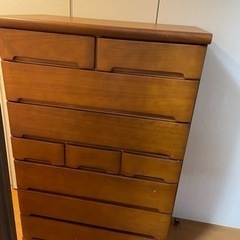 無料◎美品◎木製タンス チェスト