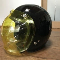 ジェットヘルメット用シールド未使用