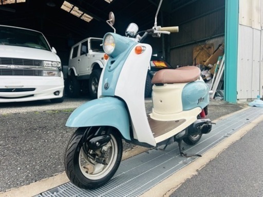 希少カラー　可愛らしいバイク　ヤマハ　ビーノ　5AU  快調　大阪発　2スト