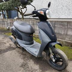 スズキ　レッツ　ブラック　バッテリー新品　千葉県流山市　配達可能