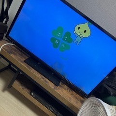 液晶テレビ　32インチテレビ台付き　の画像